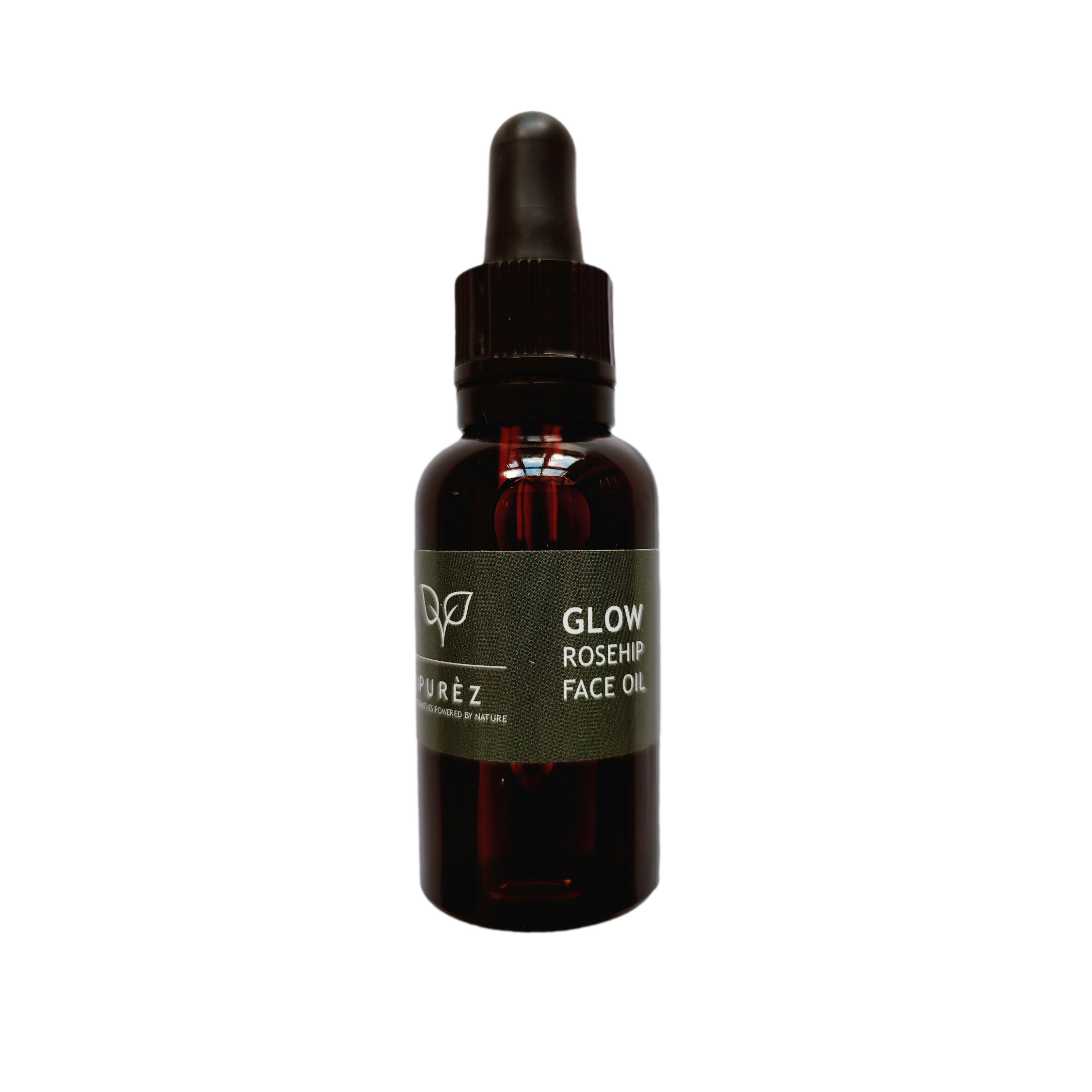 PURÈZ Glow Rosehip Face Oil  CO2 Extract 30ml 